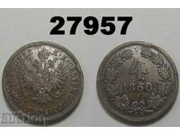 Austria 4 Kreuzer 1860 A