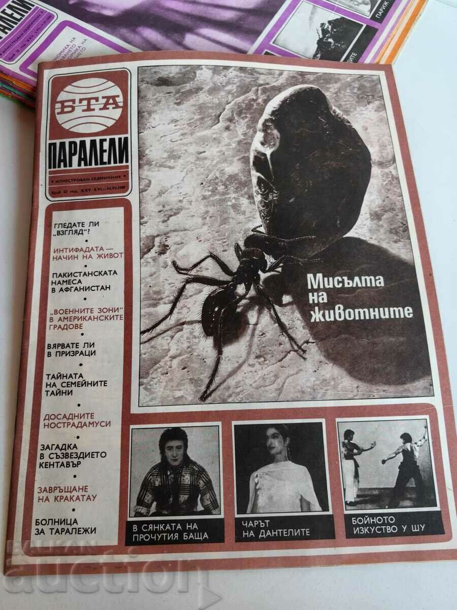 πεδίο 1989 ΠΕΡΙΟΔΙΚΟ ΒΤΑ ΠΑΡΑΛΛΗΛΟΙ