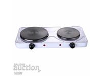 Rosberg R51445ID double electric hob, 2500 W