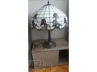 Large Old Tiffany Style Table Lamp