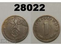 Germany 1 pfennig 1937 F swastika
