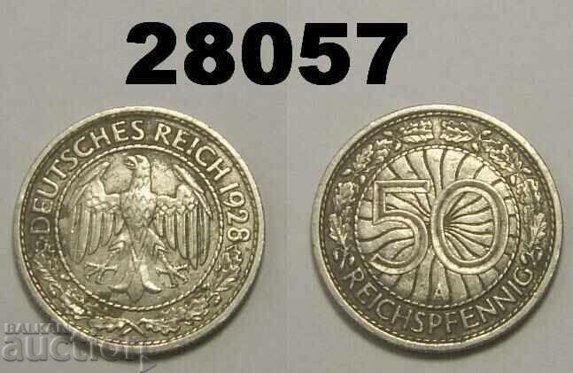 Германия 50 пфенига 1928 A