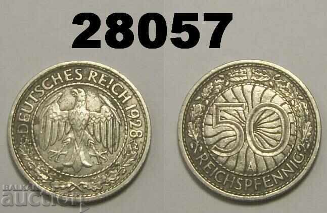 Germany 50 Pfennig 1928 A