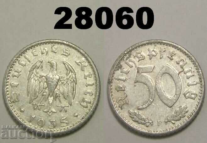 Germany 50 pfennigs 1935 F