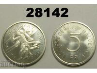 Switzerland 5 francs 1976