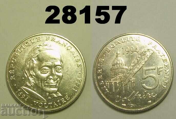 France 5 francs 1994