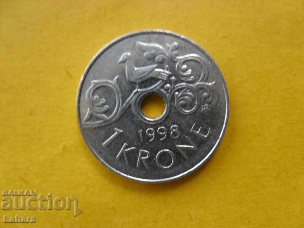 1 kroner 1998 Norway