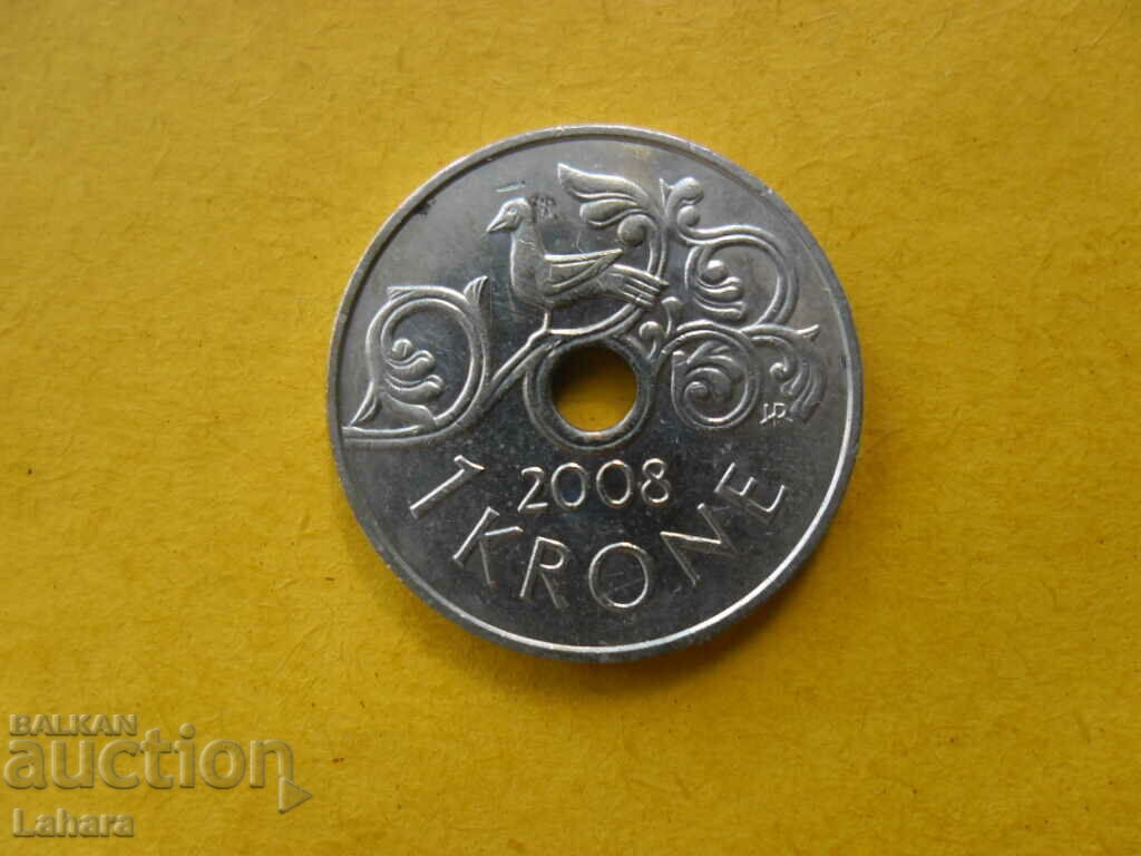 1 kroner 2008 Norway