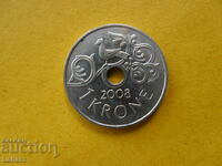 1 kroner 2008 Norway