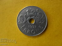 1 kroner 1997 Norway