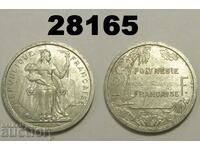 Polinezia 2 franci 1965