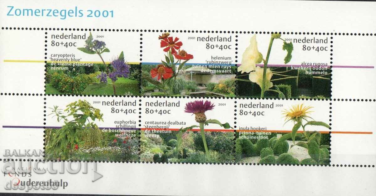 1985. Ολλανδία. Καλοκαιρινά γραμματόσημα. ΟΙΚΟΔΟΜΙΚΟ ΤΕΤΡΑΓΩΝΟ.