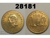 Polinezia 100 de franci 1987