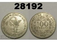 West Africa 100 francs 1967