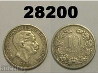 Luxemburg 10 centimes 1901