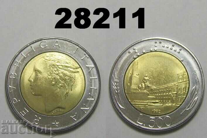 Italy 500 Lire 1982 UNC