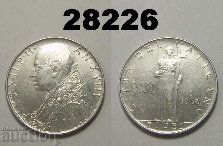Vatican 100 lire 1956 Vatican