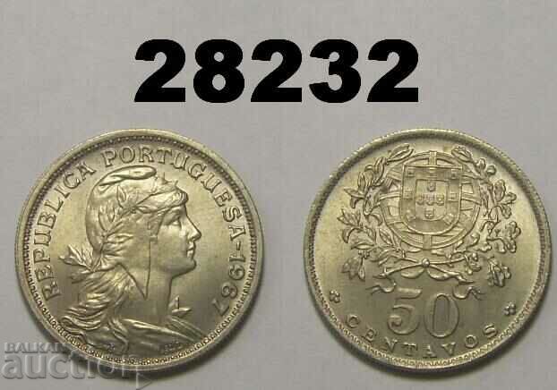 Portugalia 50 centavos 1967