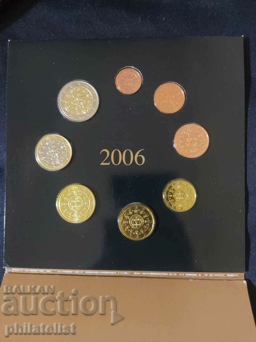 Portugal 2006 - bank euro set from 1 cent to 2 euro BU with price 80.00 BGN | € 40.90