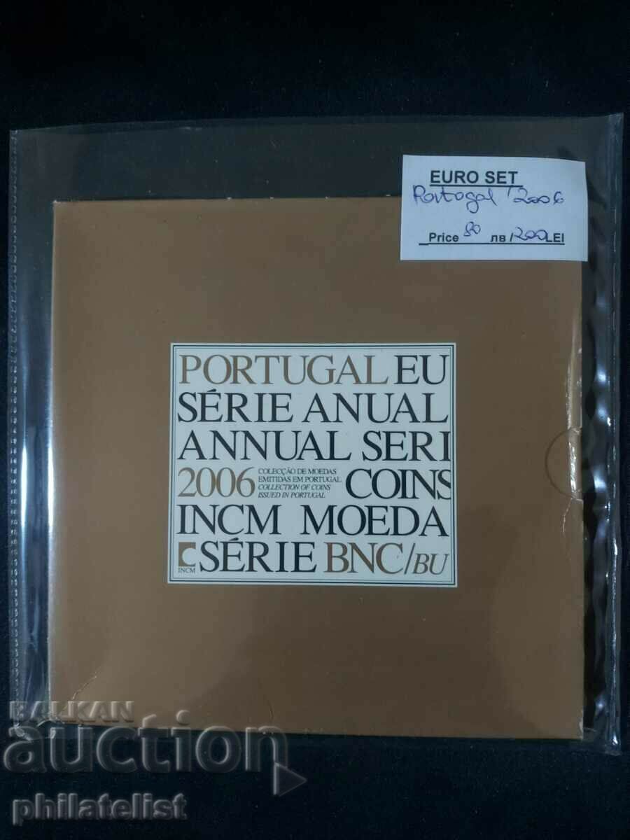 Πορτογαλία 2006 - τραπεζικό ευρώ σετ από 1 σεντ σε 2 ευρώ BU