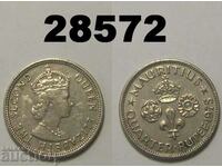 Mauritius 1/4 rupie 1975