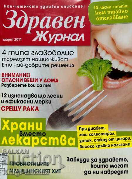 Health journal. No. 3 / 2011 - Food instead of medicine