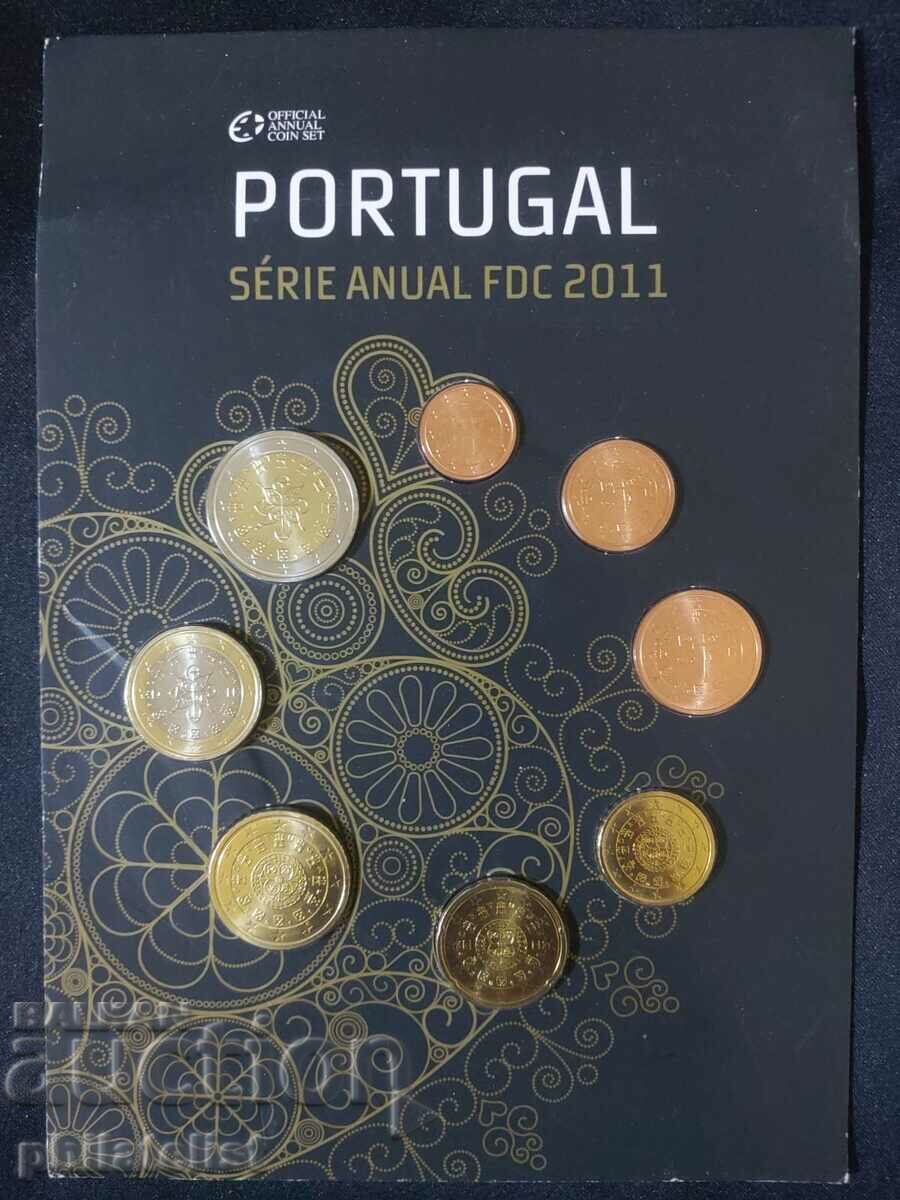 Portugal 2011 - bank euro set from 1 cent to 2 euro BU with price 70.00 BGN | € 35.79 Portugal 2011 - bank euro set from 1 cent to 2 euro BU with price 70.00 BGN | € 35.79