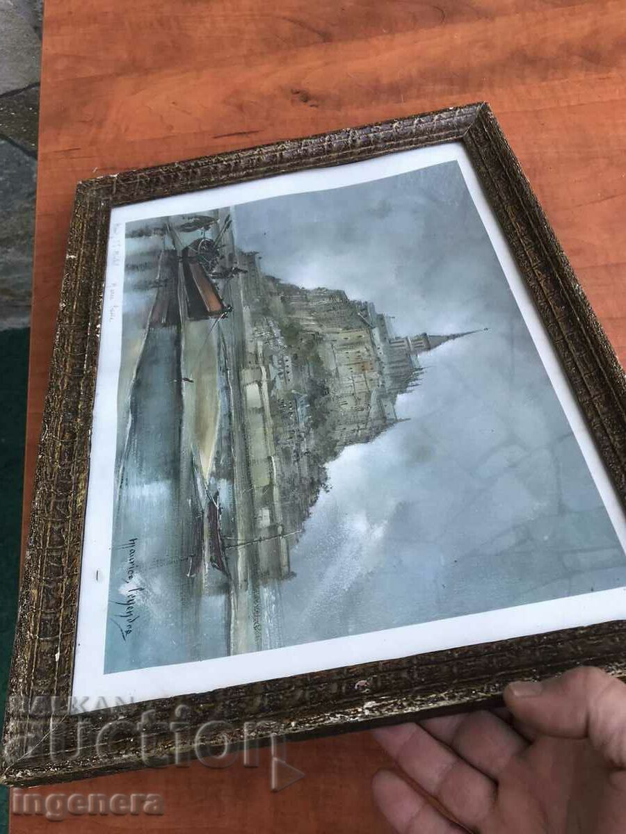 PICTURE REPRODUCTION POSTER PHOTO FRAME WOOD SIGNATURE - 5 PICTURE REPRODUCTION POSTER PHOTO FRAME WOOD SIGNATURE - 5