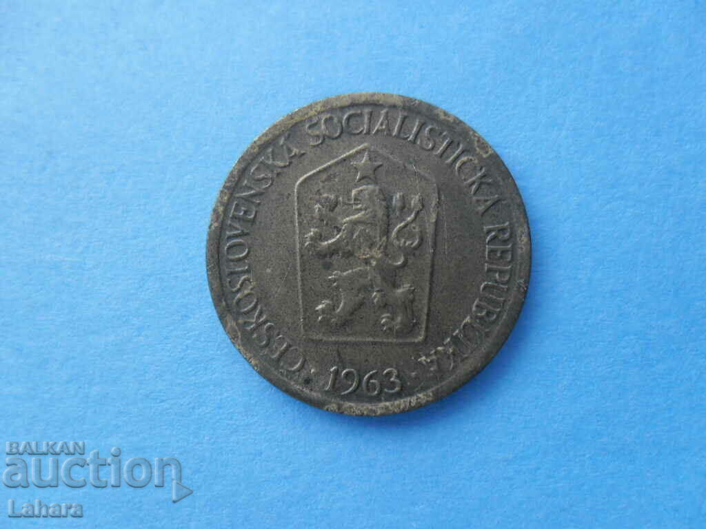 1 kroner 1963 Czechoslovakia with price 0.50 BGN | € 0.26 1 kroner 1963 Czechoslovakia with price 0.50 BGN | € 0.26
