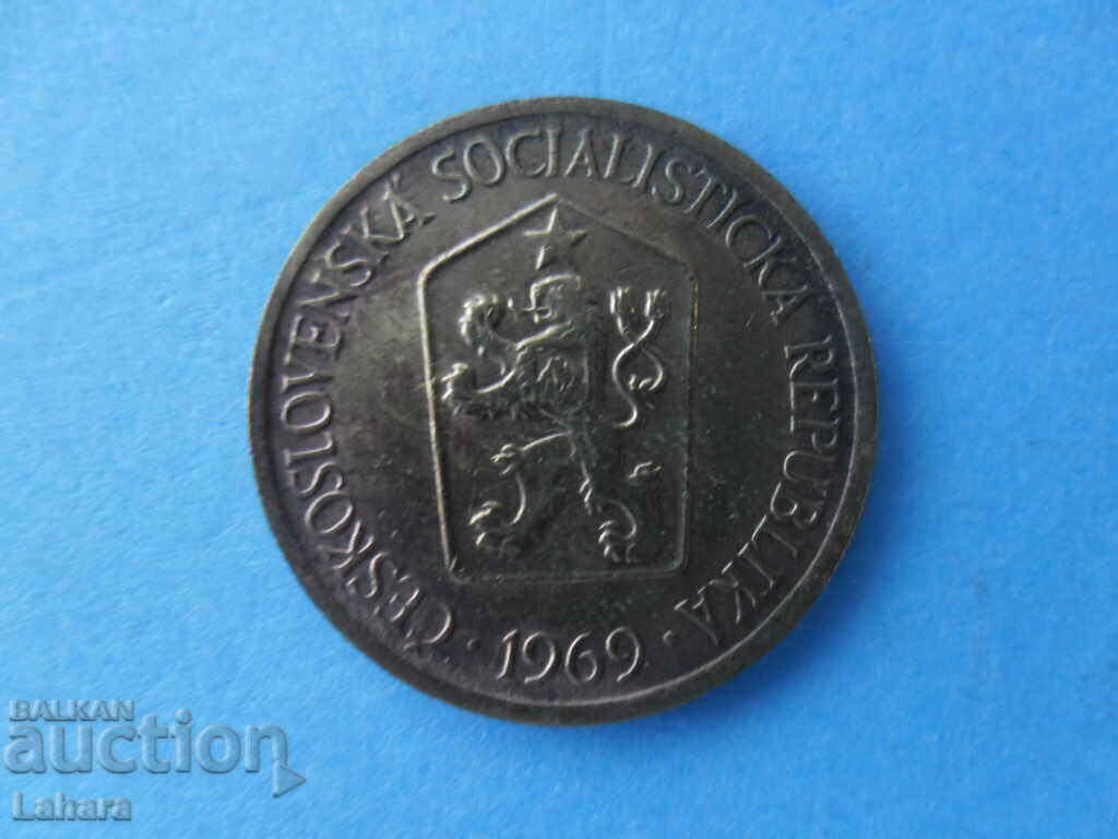 1 крона 1969 г. Чехословакия с цена 0.50 лв. | € 0.26