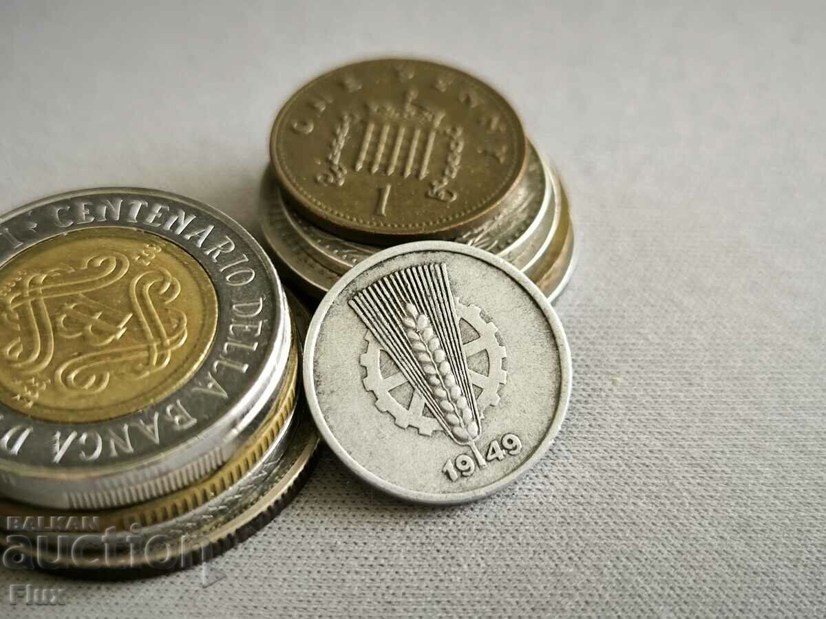 Coin - Germany - 5 Pfennig | 1949; Series A with price 2.00 BGN | € 1.02 Coin - Germany - 5 Pfennig | 1949; Series A with price 2.00 BGN | € 1.02