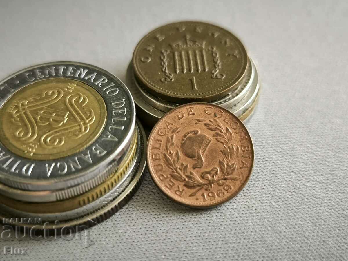Monedă - Columbia - 1 centavo | 1969 cu preț 3.85 BGN | € 1.97 Monedă - Columbia - 1 centavo | 1969 cu preț 3.85 BGN | € 1.97