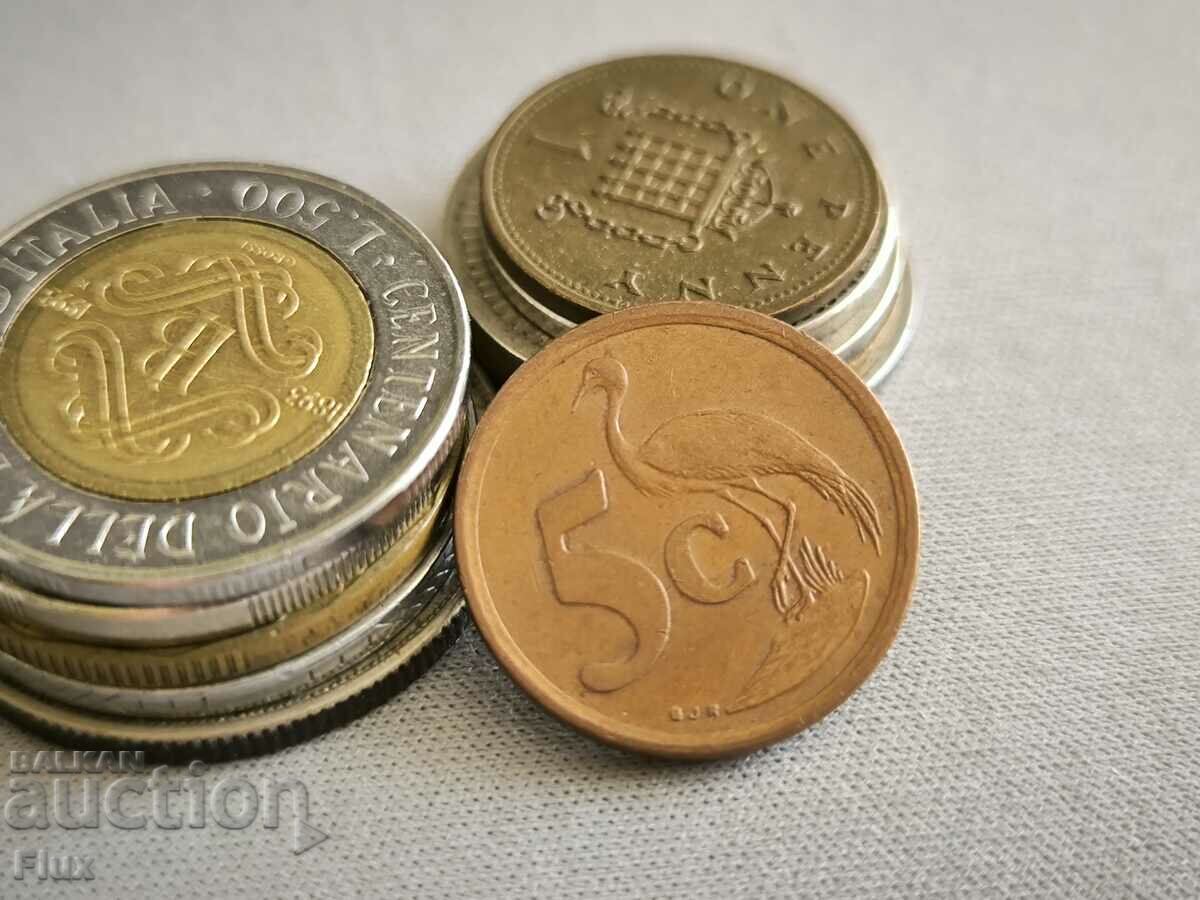 Coin - South Africa - 5 cent | 1998