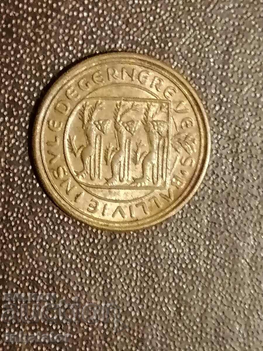 Guernsey 1/2 penny 1971