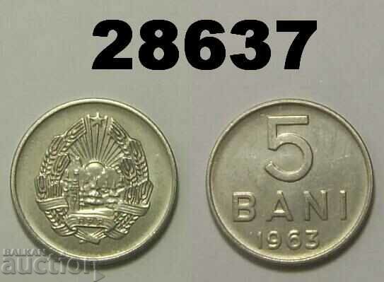 Romania 5 bai 1963 Excelent