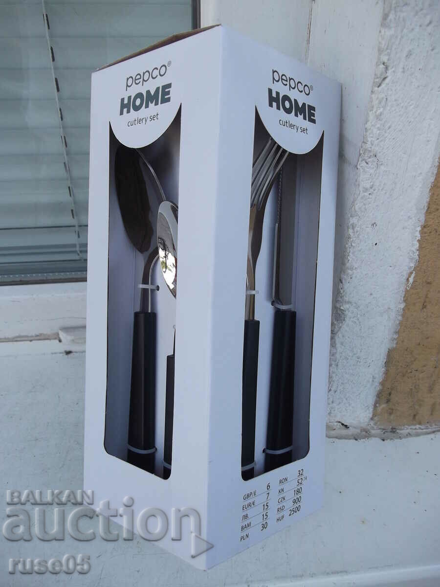 "PEPCO HOME" set of 24 pcs. cutlery new - 7 "PEPCO HOME" set of 24 pcs. cutlery new - 7