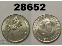 Slovenia 10 Tolars 2000 UNC