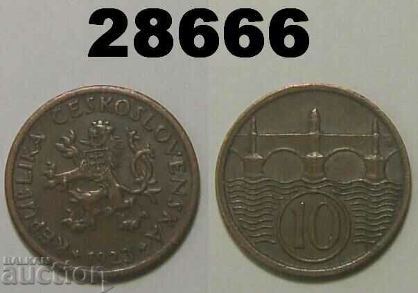 Czechoslovakia 10 Haler 1923