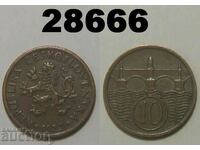 Czechoslovakia 10 Haler 1923