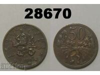 Czechoslovakia 50 Haler 1947