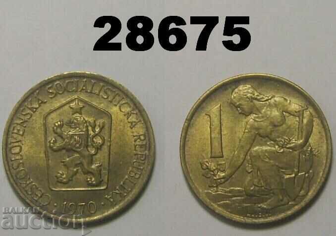 Czechoslovakia 1 kroner 1970