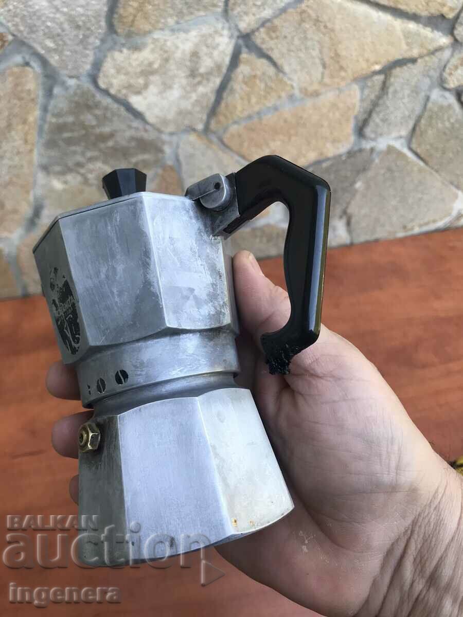 COFFEE MACHINE METAL ITALY FOR 1 COFFEE with price 19.00 BGN | € 9.71 COFFEE MACHINE METAL ITALY FOR 1 COFFEE with price 19.00 BGN | € 9.71