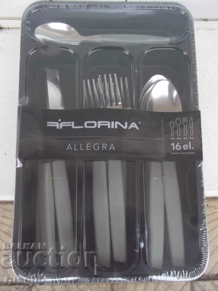 "FLORINA ALLEGRA" set of 16 pcs. cutlery new