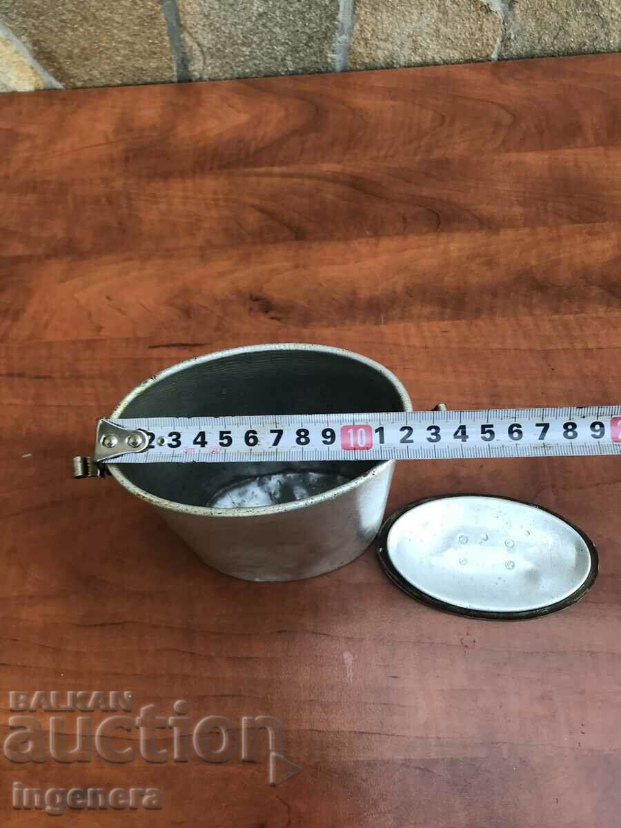 Auction ANTIQUE METAL POT FOR INTERIOR Auction ANTIQUE METAL POT FOR INTERIOR