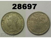 Belgian Congo 50 centimes 1926