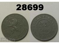 Belgium 25 centimes 1918