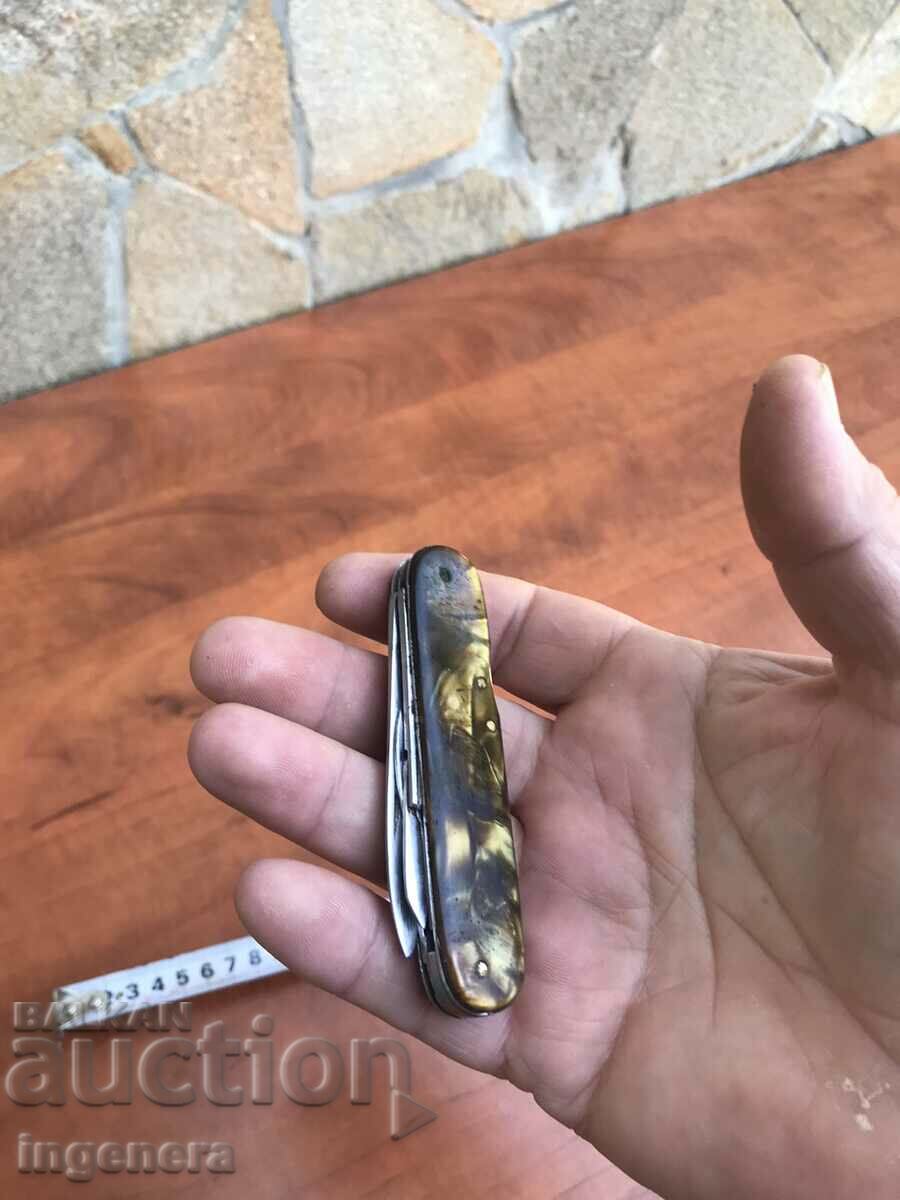 Delivery of FOLDING KNIFE BLADE LEG MARKED-POLISH