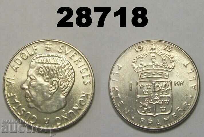 Suedia 1 coroană 1973