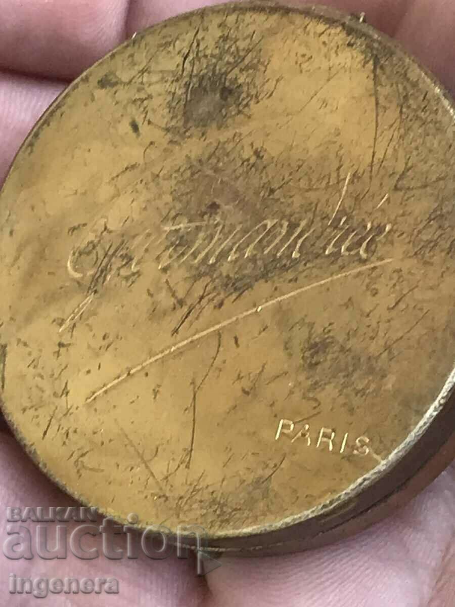 Delivery of POWDER BOX BOX BRANDED METAL GOLD PLATED Delivery of POWDER BOX BOX BRANDED METAL GOLD PLATED