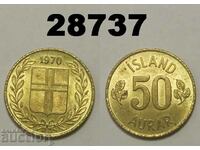Ισλανδία 50 aurar 1970